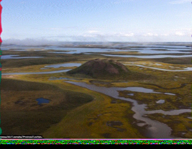 SSTV image